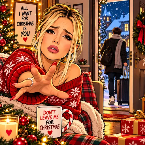 Ava Max illustrated artwork