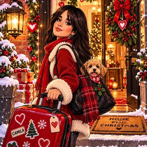 Camila Cabello illustrated artwork