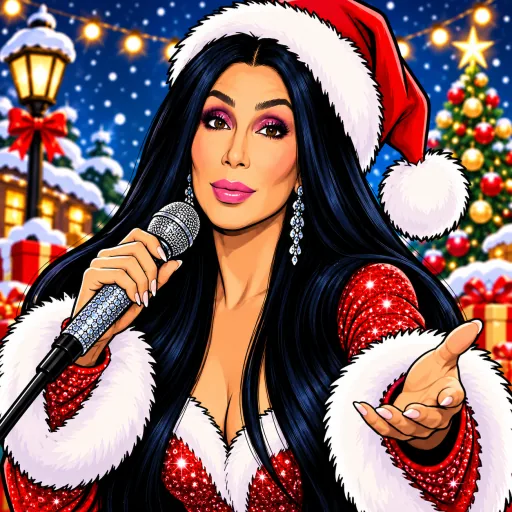Cher illustrated artwork