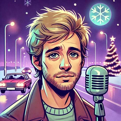 Chris Rea illustrated artwork