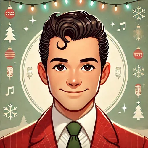 Dean Martin illustrated artwork