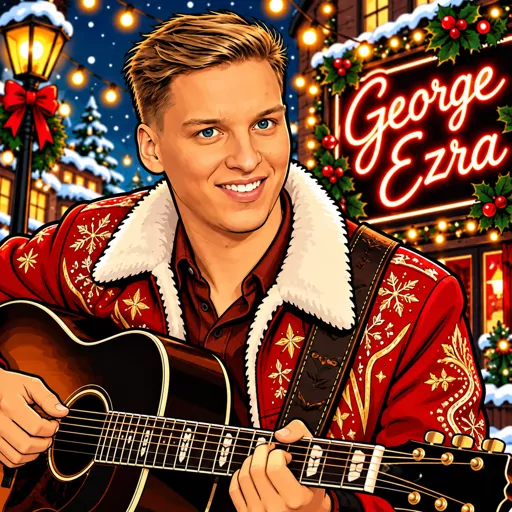 George Ezra illustrated artwork