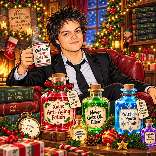 Jamie Cullum illustrated artwork
