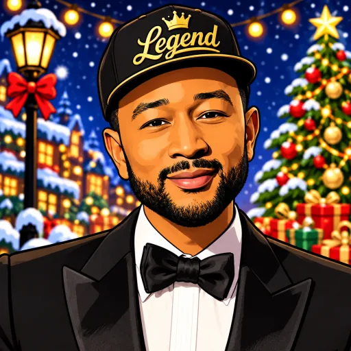 John Legend illustrated artwork