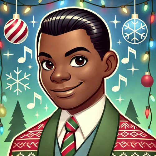Nat King Cole illustrated artwork
