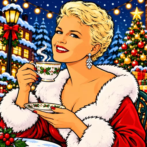 Peggy Lee illustrated artwork