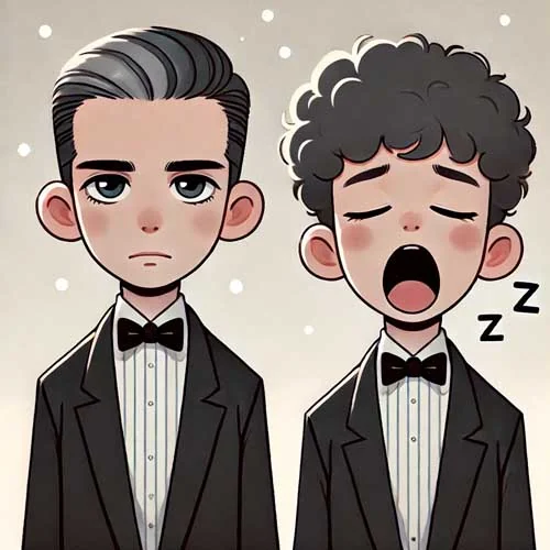 Pet Shop Boys illustrated artwork