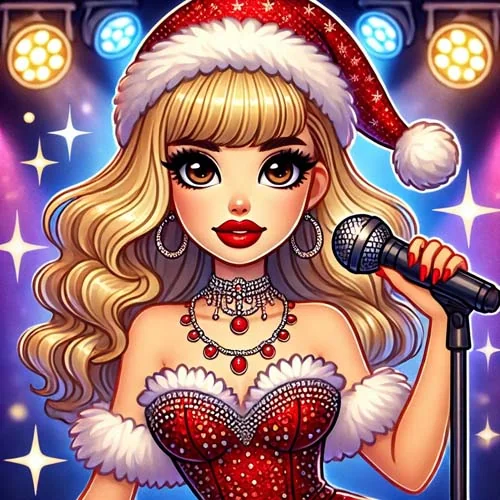 Taylor Swift illustrated artwork
