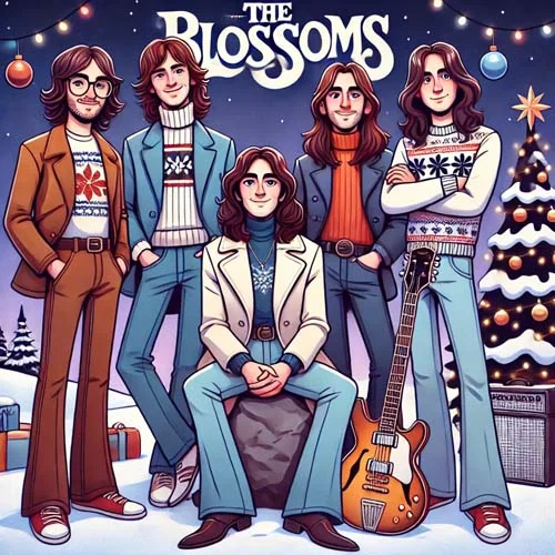 Blossoms illustrated artwork