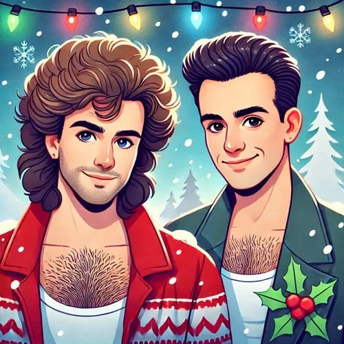 Wham! illustrated artwork