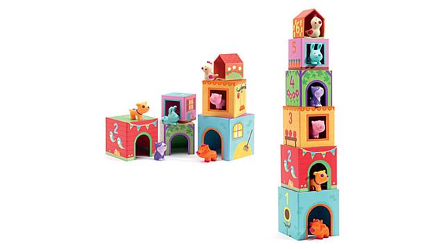 Djeco Topanifarm Cubes Infants (18 months+) £16 available at Selfridges