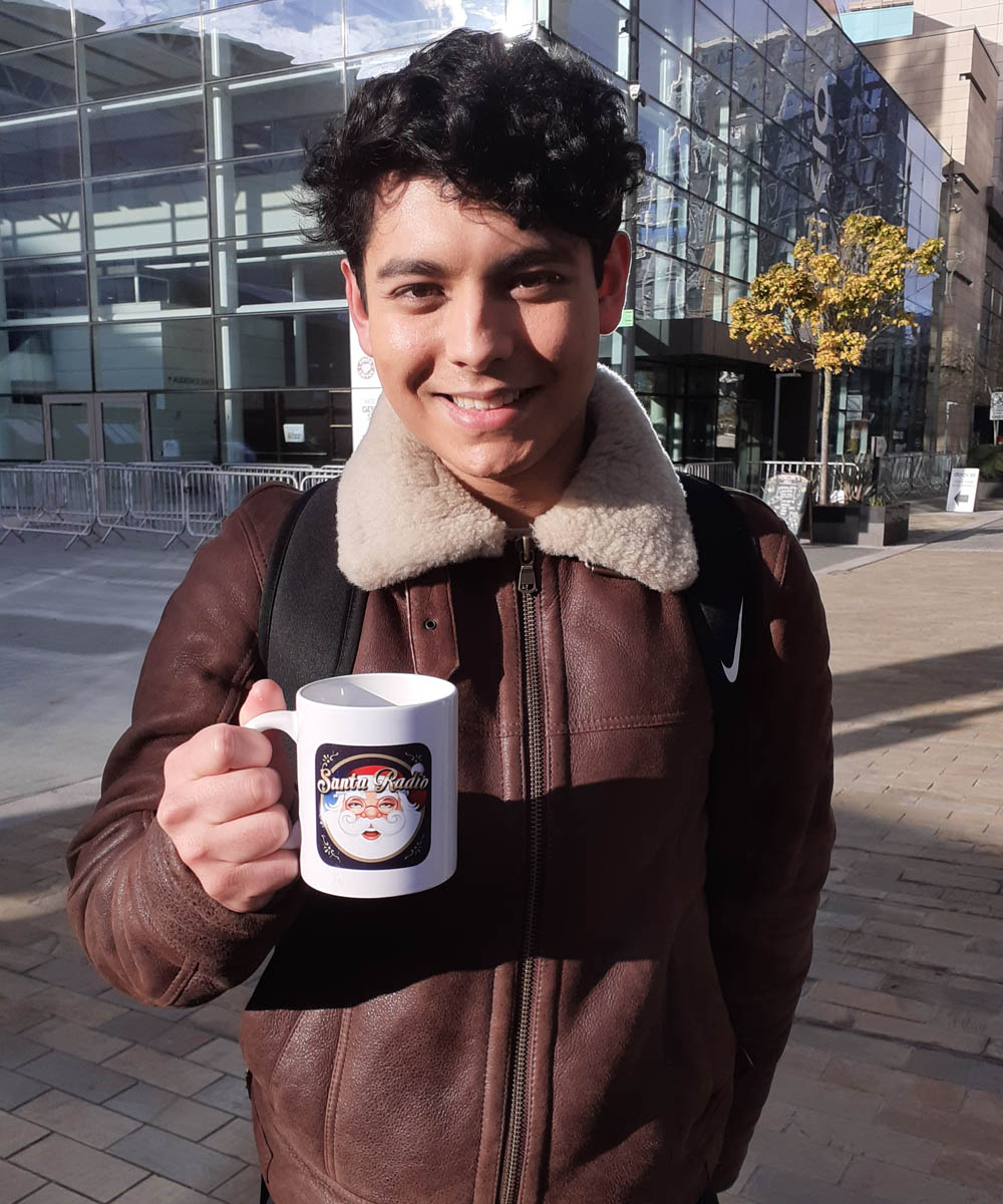 Adam Hussain - Actor - Santa Radio Mugshot