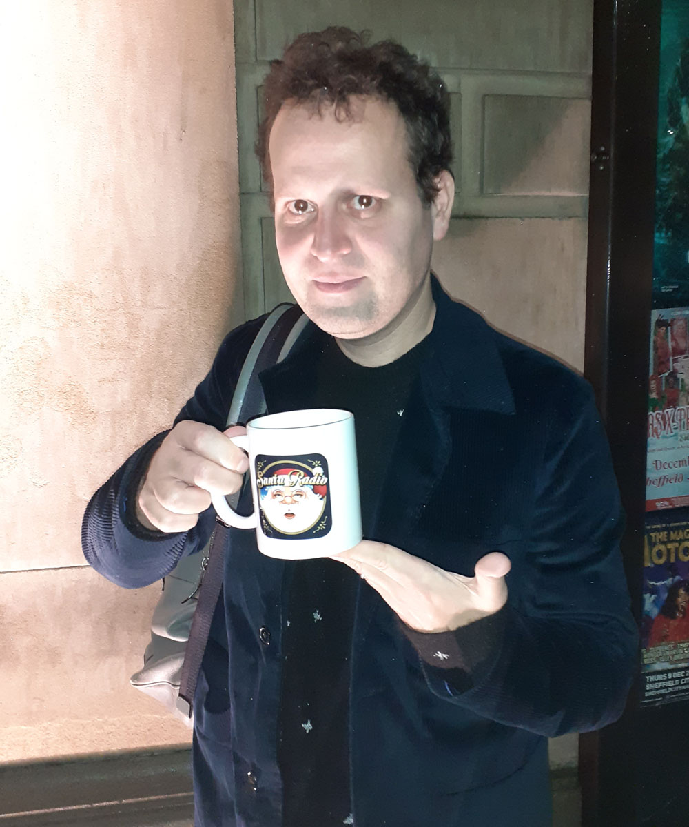 Adam Kay - Comedian - Santa Radio Mugshot