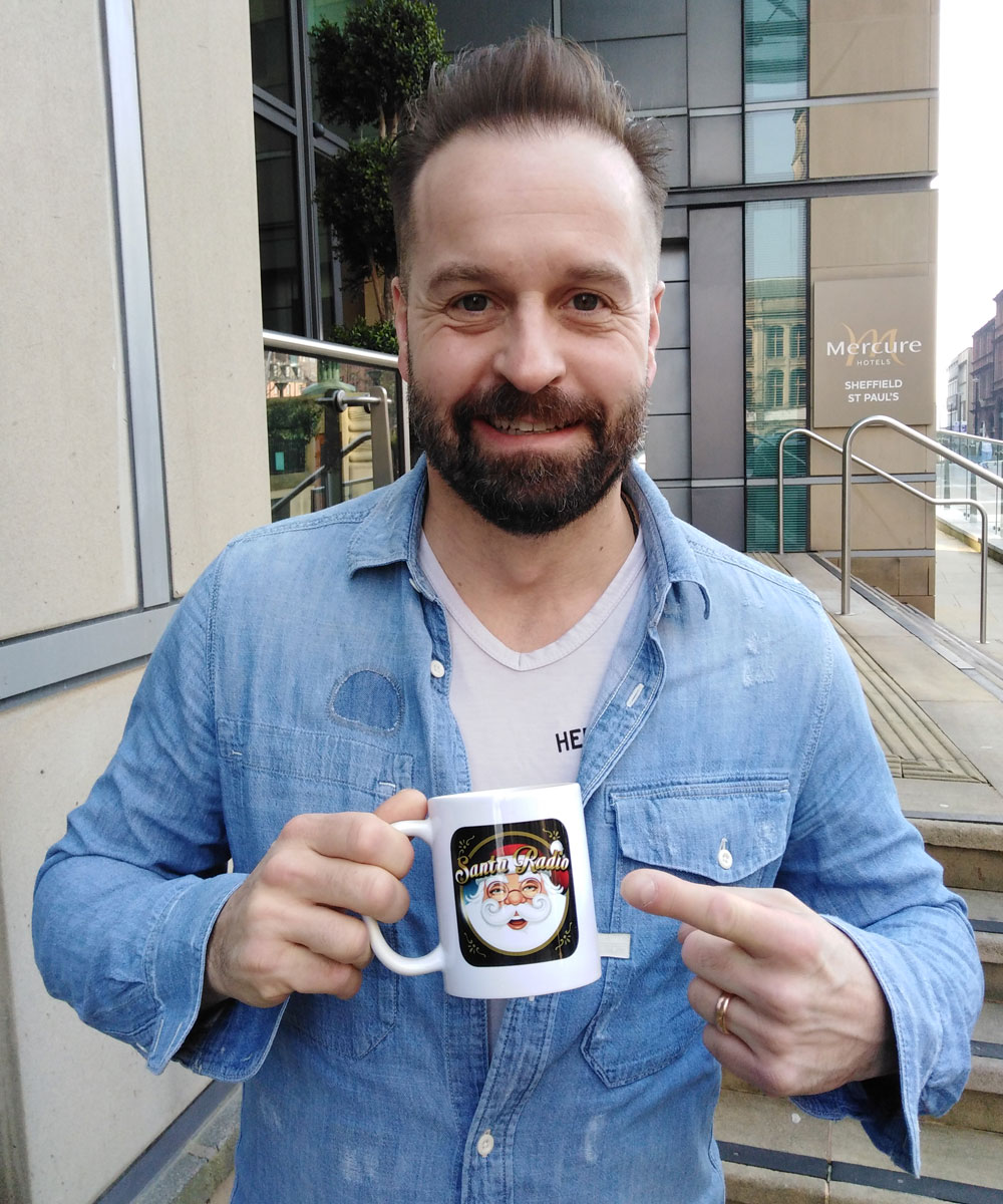 Alfie Boe Tenor - Santa Radio Celebrity Mugshots