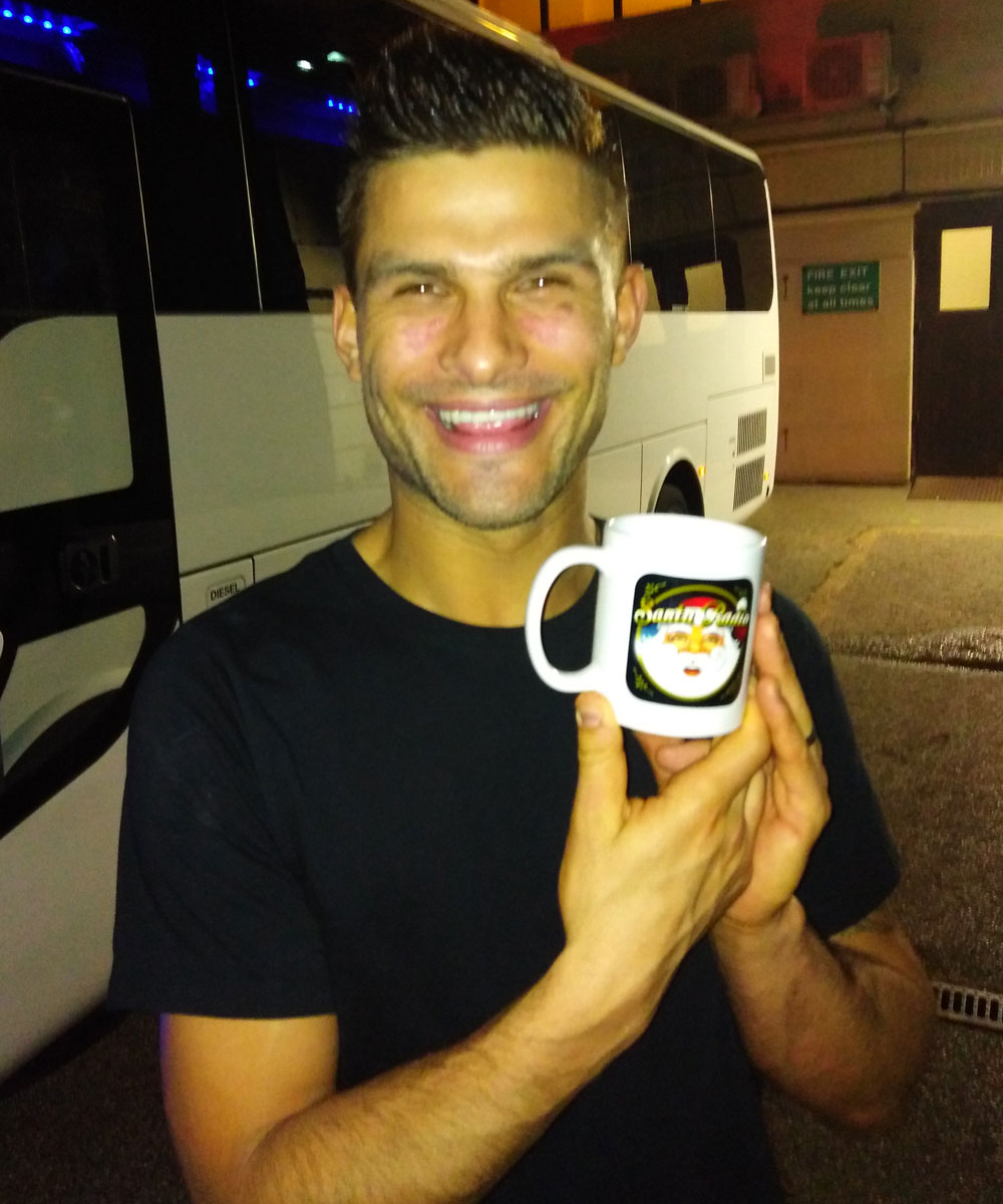 Aljaz Skorjanec Professional Dancer - Santa Radio Celebrity Mugshots