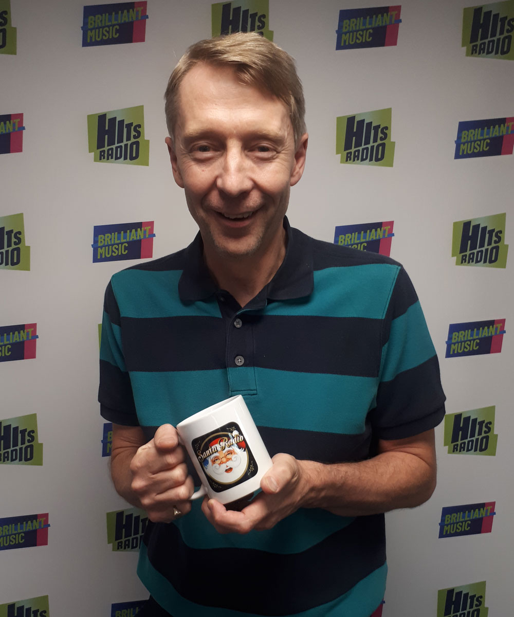 Andy Crane - Television and Radio Presenter - Santa Radio Mugshot