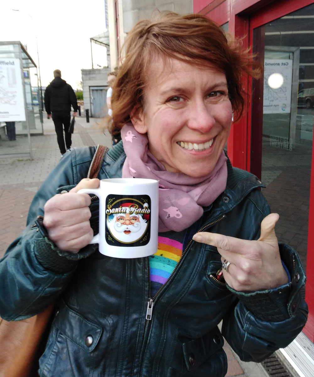 Anna-Jane Casey - English singer - Santa Radio Mugshot