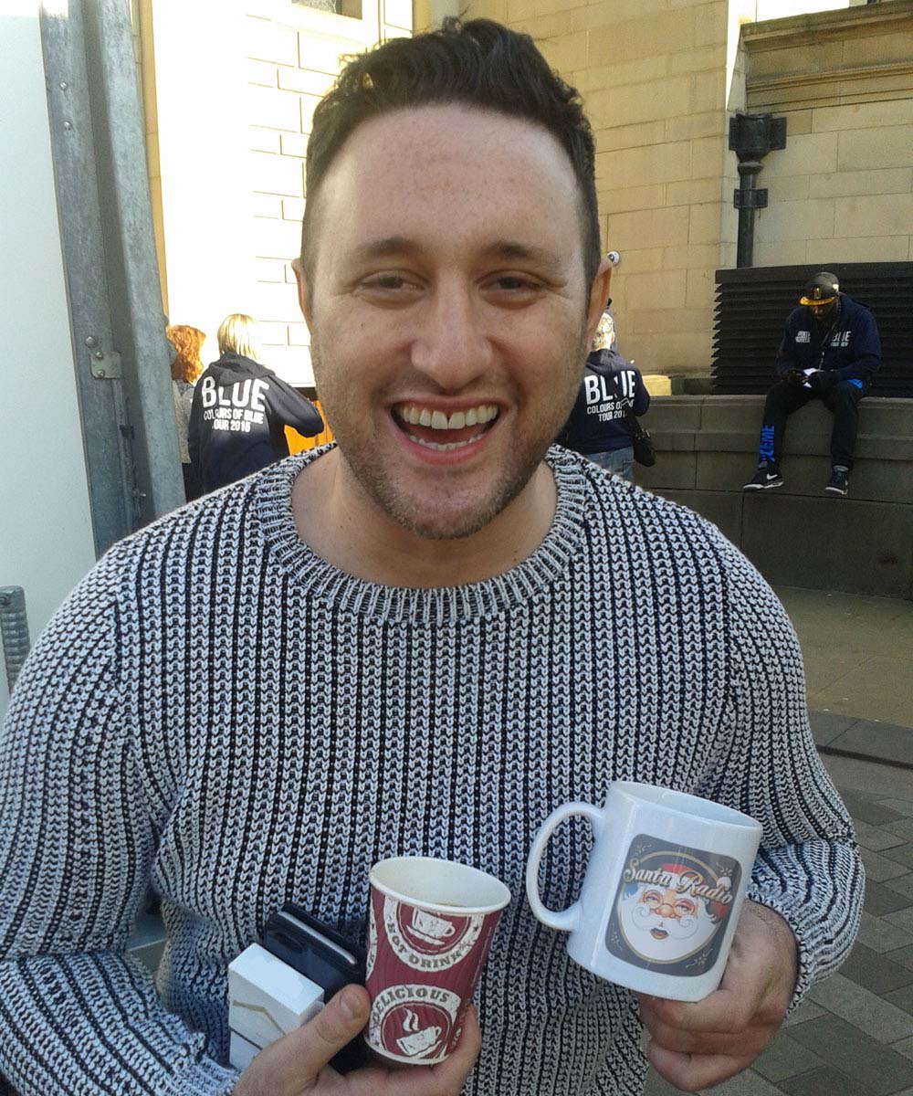 Antony Costa - Singer - Santa Radio Mugshot