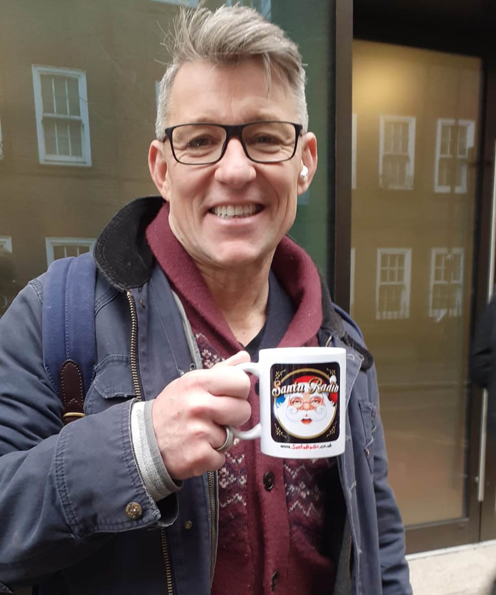 Ben Shephard - Santa Radio Celebrity Guest Mugshot
