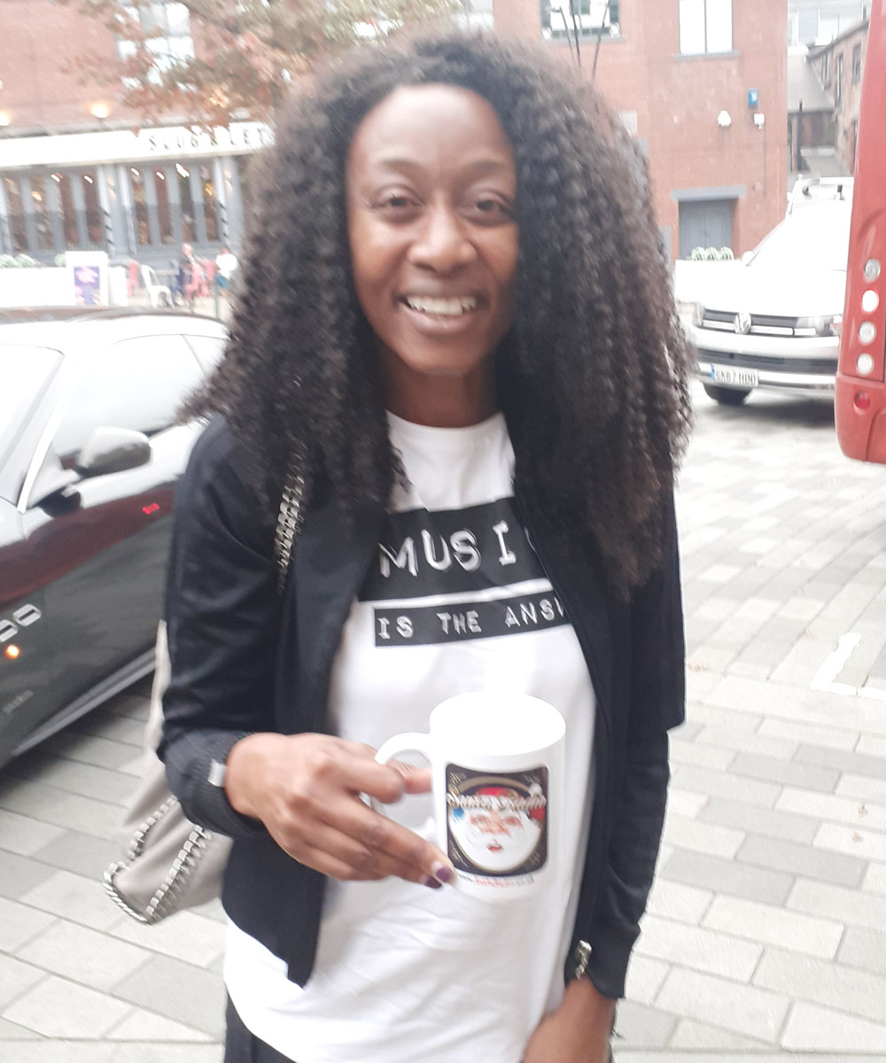 Beverley Knight - Singer - Santa Radio Mugshot