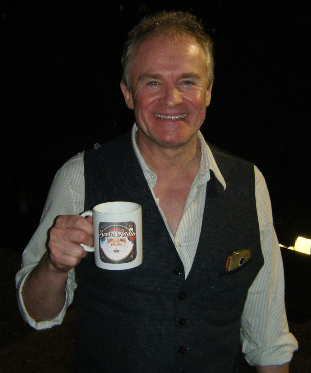 Bobby Davro - Actor & Comedian - Santa Radio Mugshot