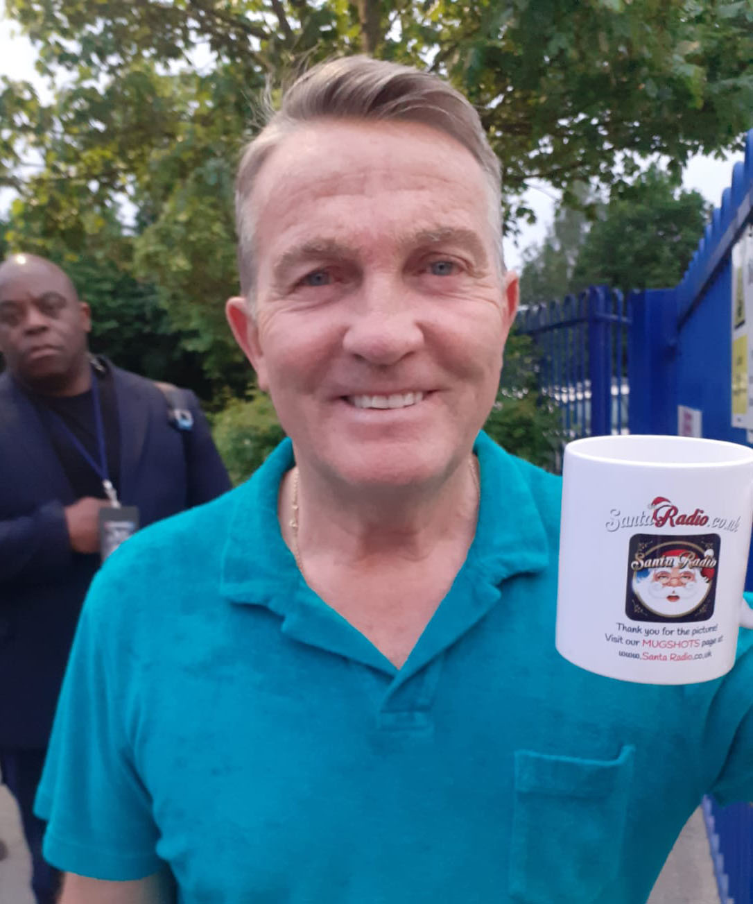 Bradley Walsh - TV Personality - Santa Radio Mugshot