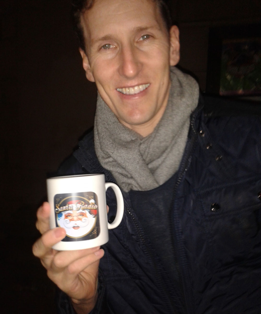 Brendan Cole - British Pro Dancer - Santa Radio Mugshot