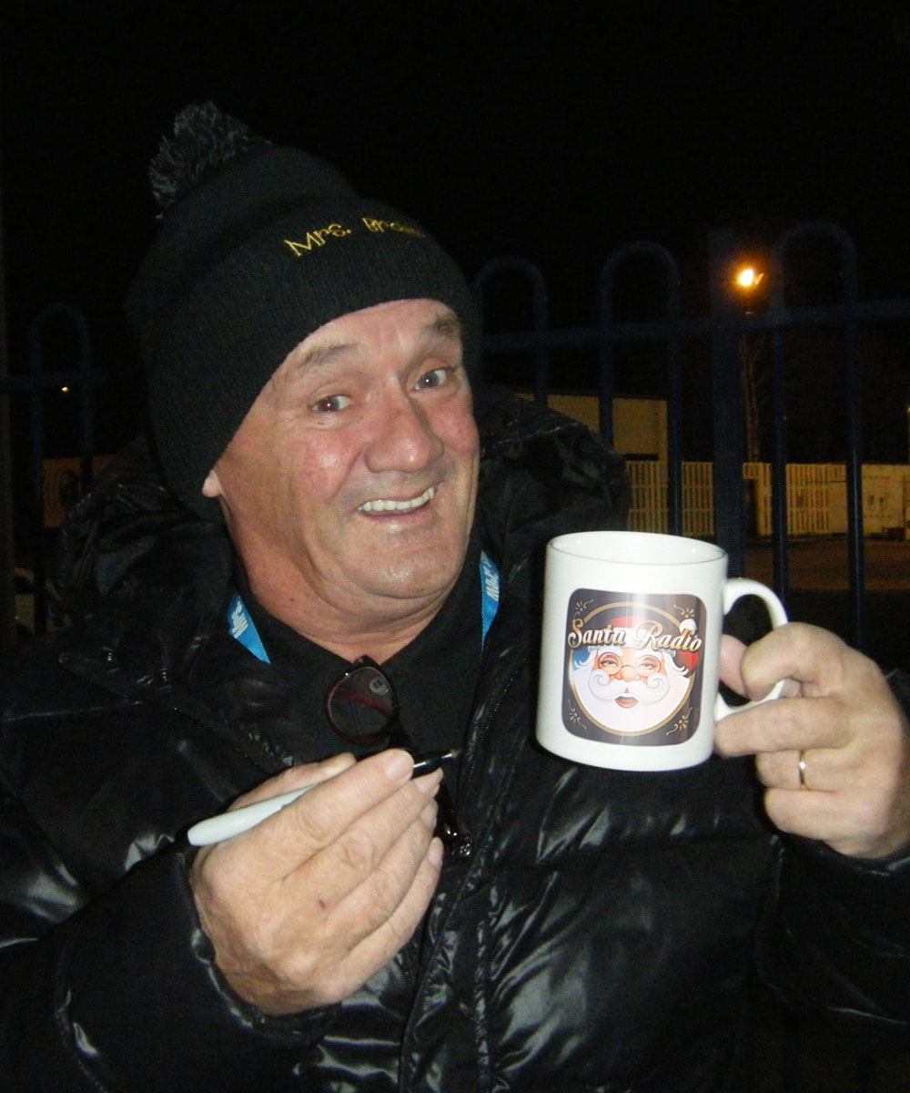 Brendon O'Carroll - Actor & Comedian - Santa Radio Mugshot