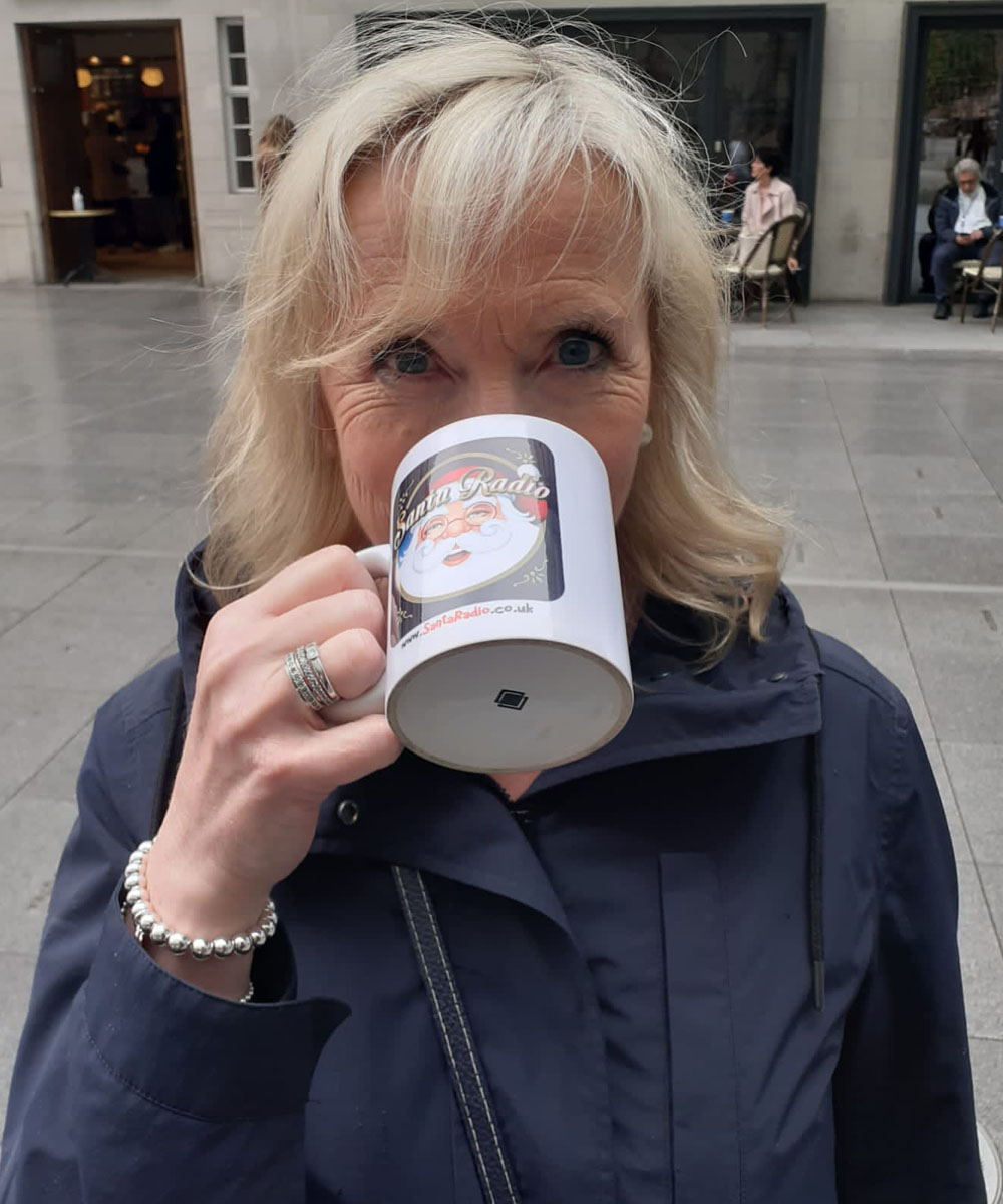 Carol Kirkwood - TV Personality - Santa Radio Mugshot