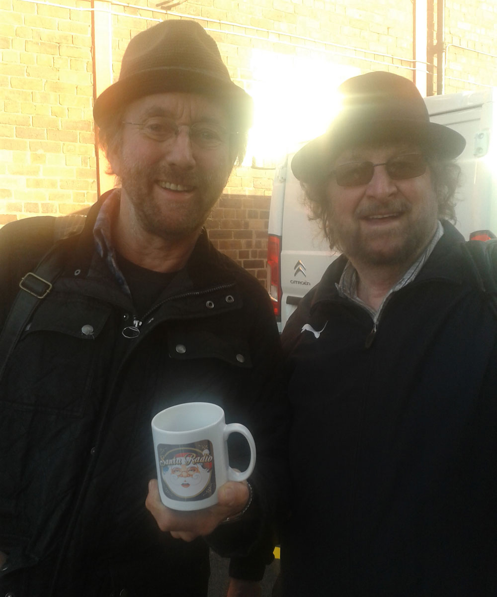 Chas & Dave - Pop duo - Santa Radio Mugshot