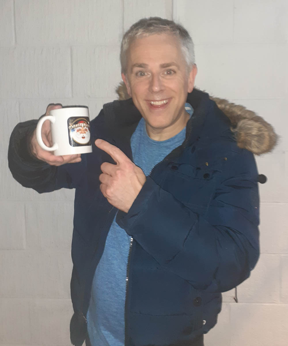 Chris Jarvis - TV Presenter - Santa Radio Mugshot