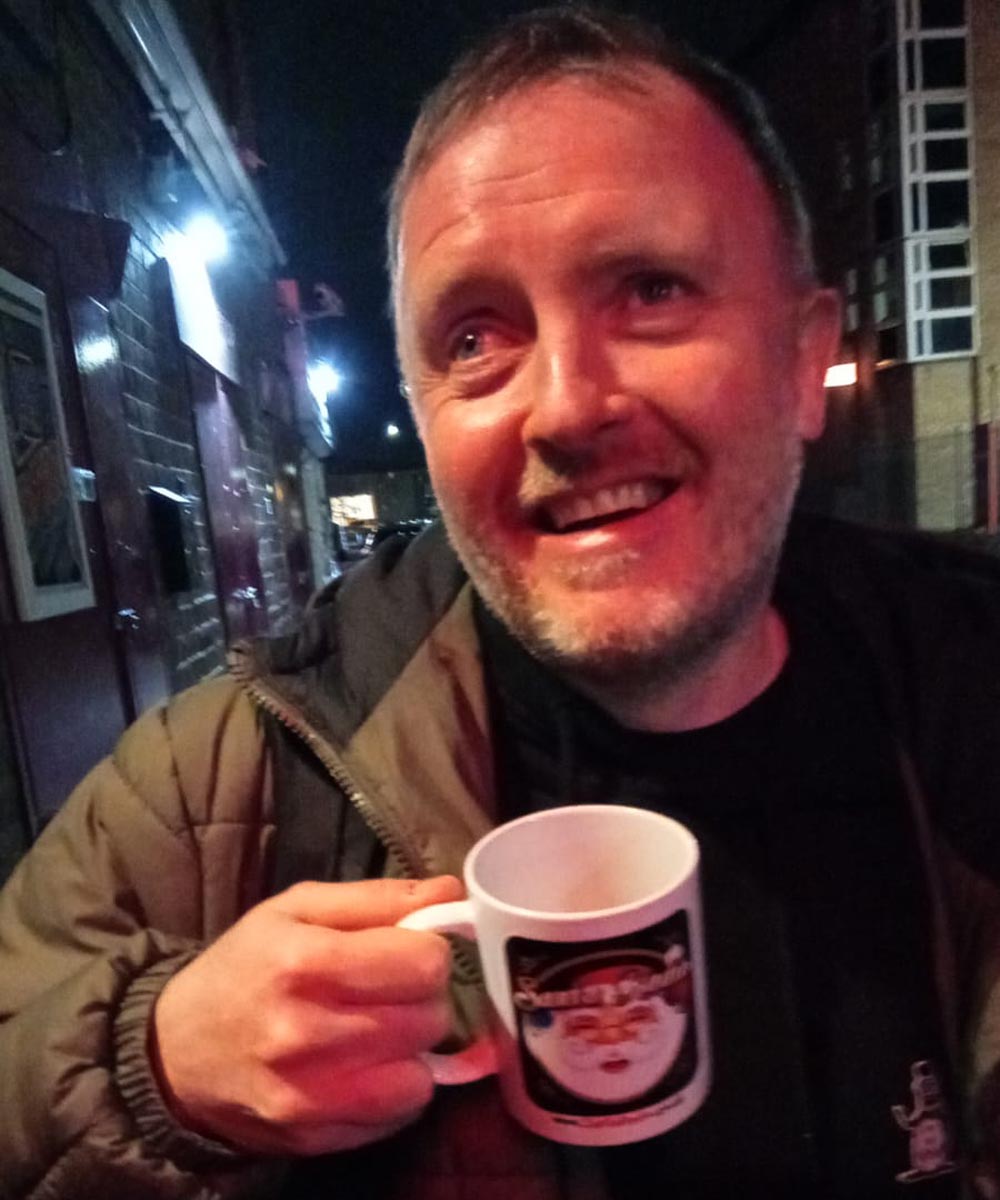 Chris McCausland - Comedian - Santa Radio Mugshot