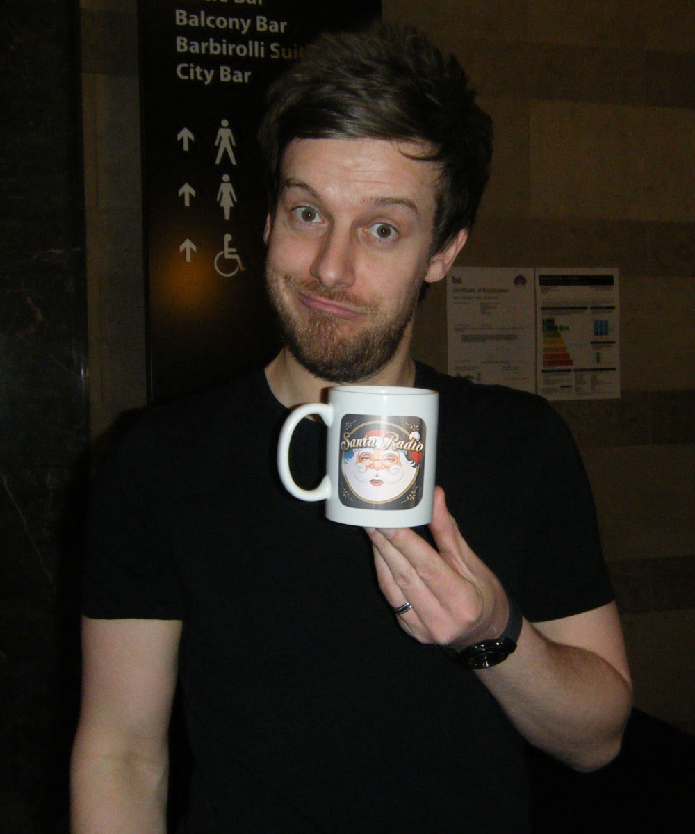 Chris Ramsey Comedian - Santa Radio Celebrity Mugshots