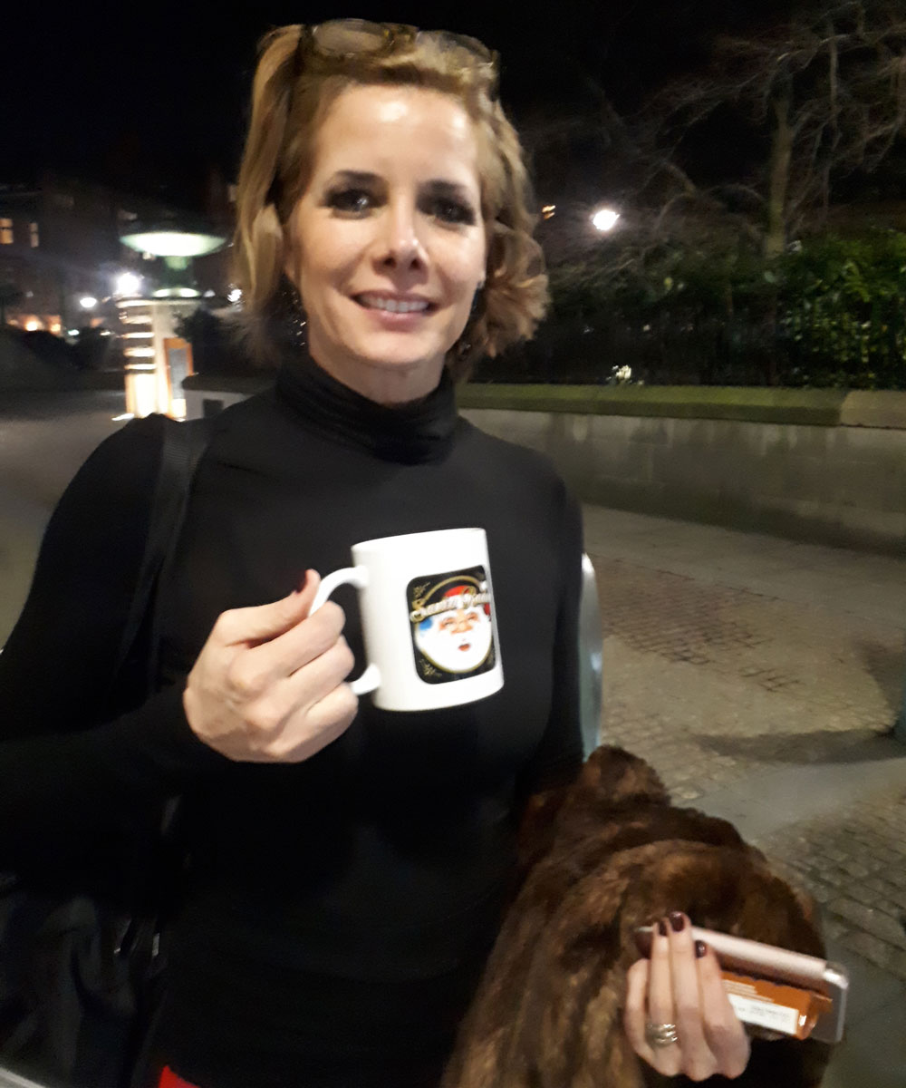 Darcey Bussell - Ballerina & Presenter - Santa Radio Mugshot