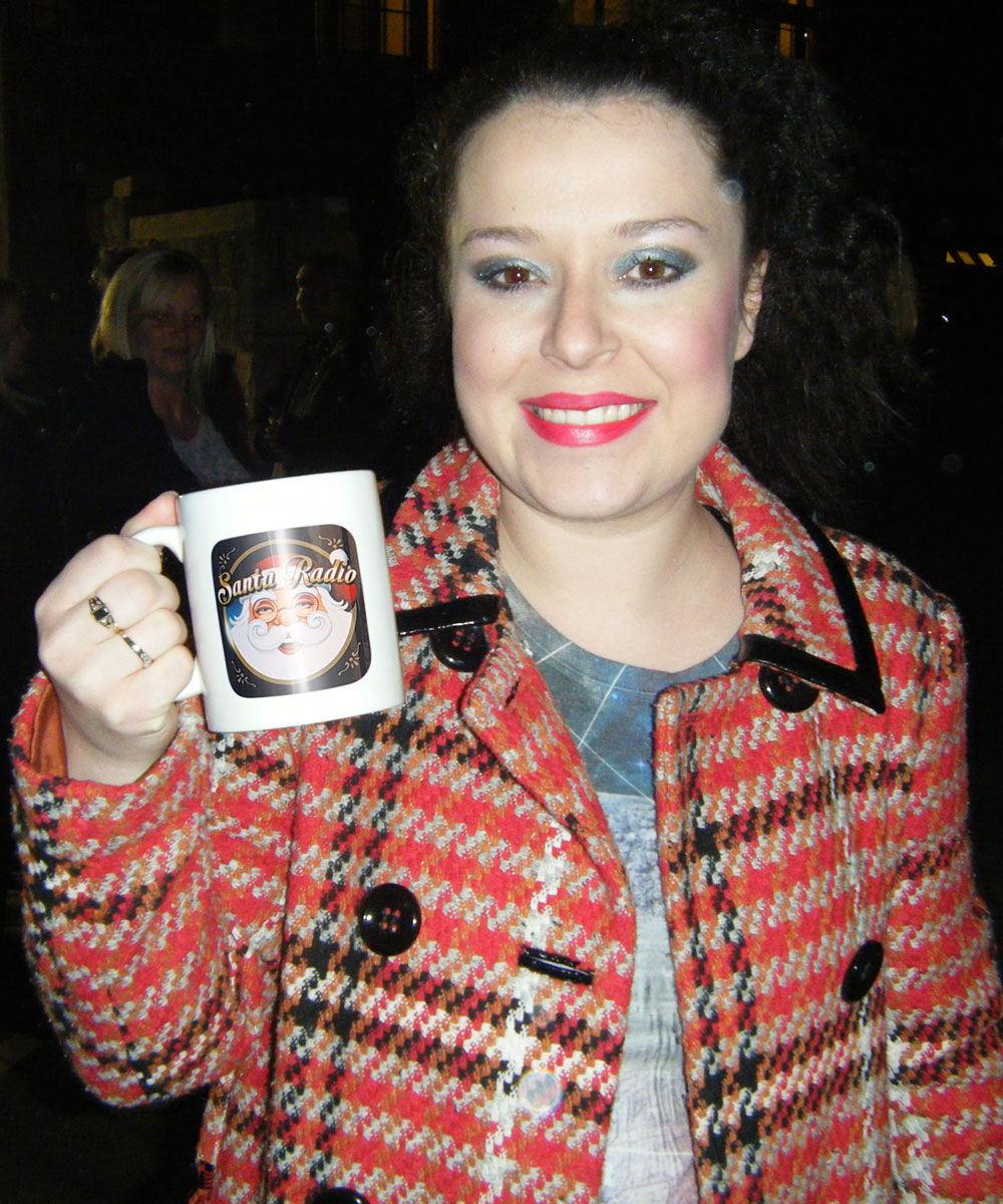 Dani Harmer Actress - Santa Radio Celebrity Mugshots