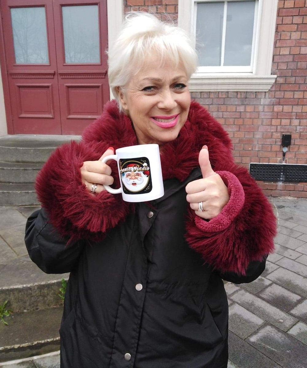 Denise Welch English actress - Santa Radio Celebrity Mugshots