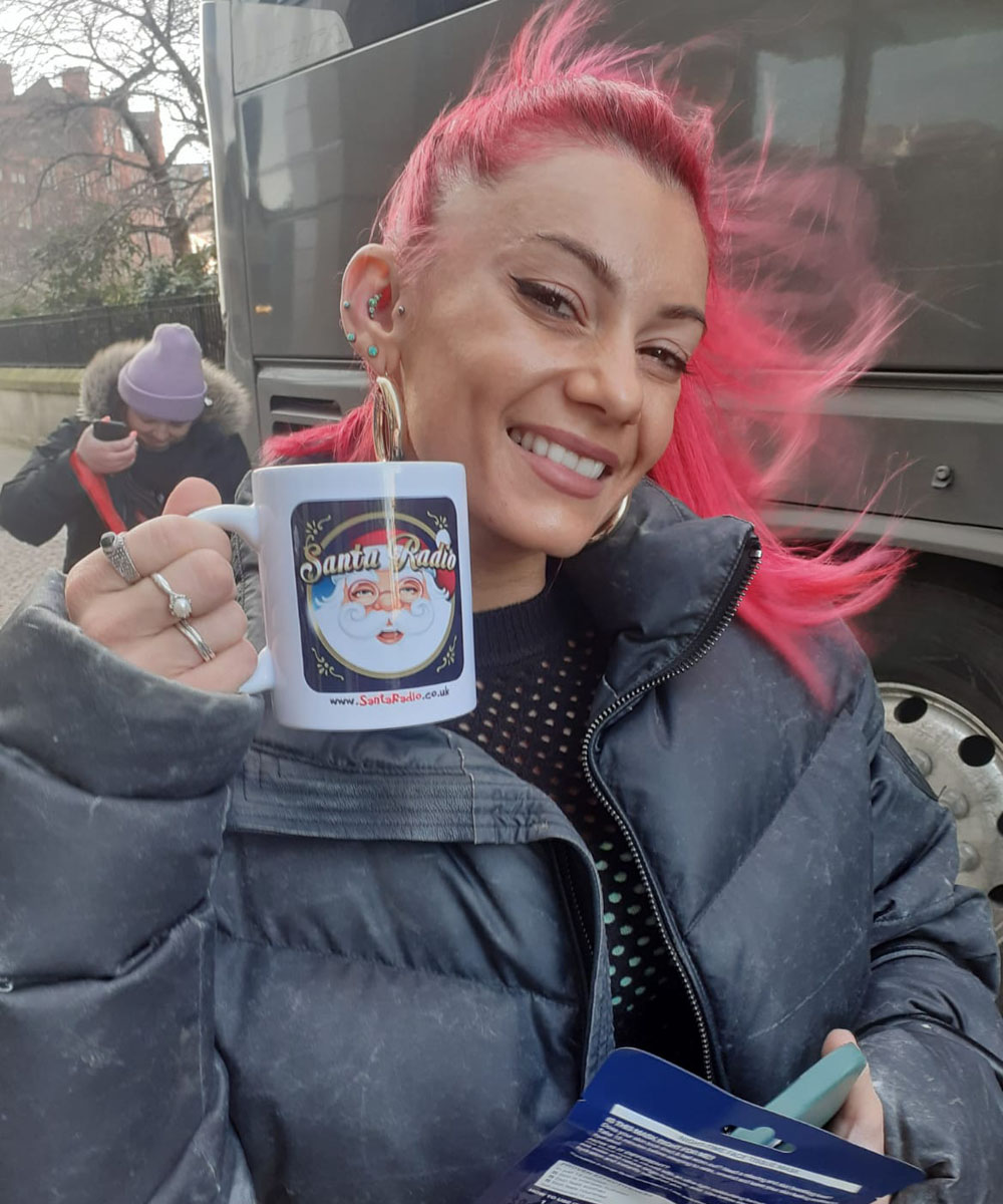 Dianne Buswell Dancer - Santa Radio Celebrity Mugshots