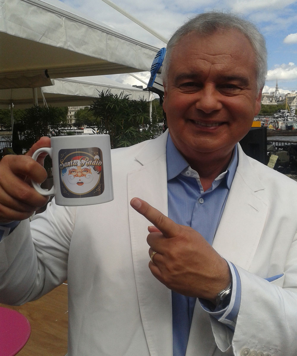 Eamonn Holmes Journalist & TV Personality - Santa Radio Celebrity Mugshots