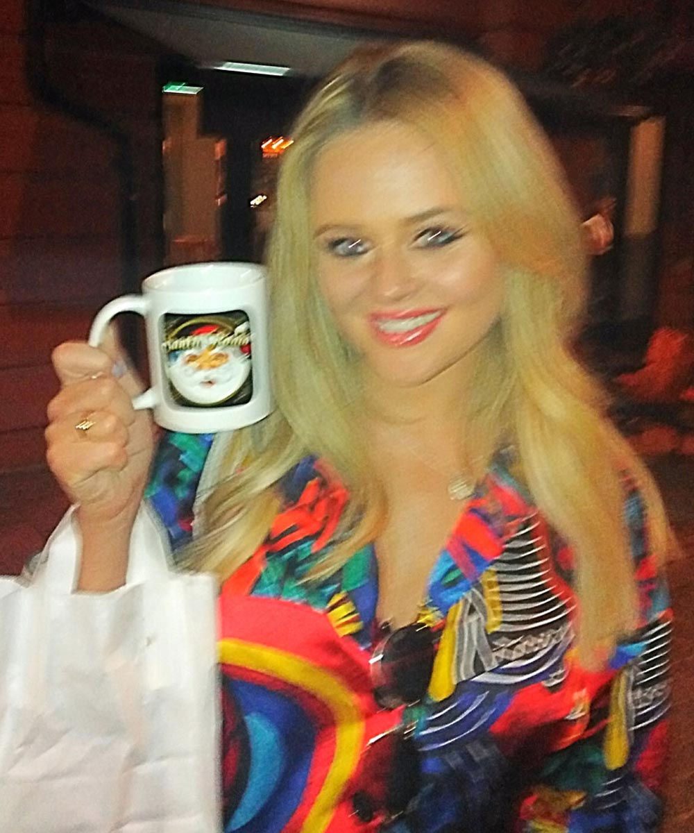 Emily Atack - Actress - Santa Radio Mugshot