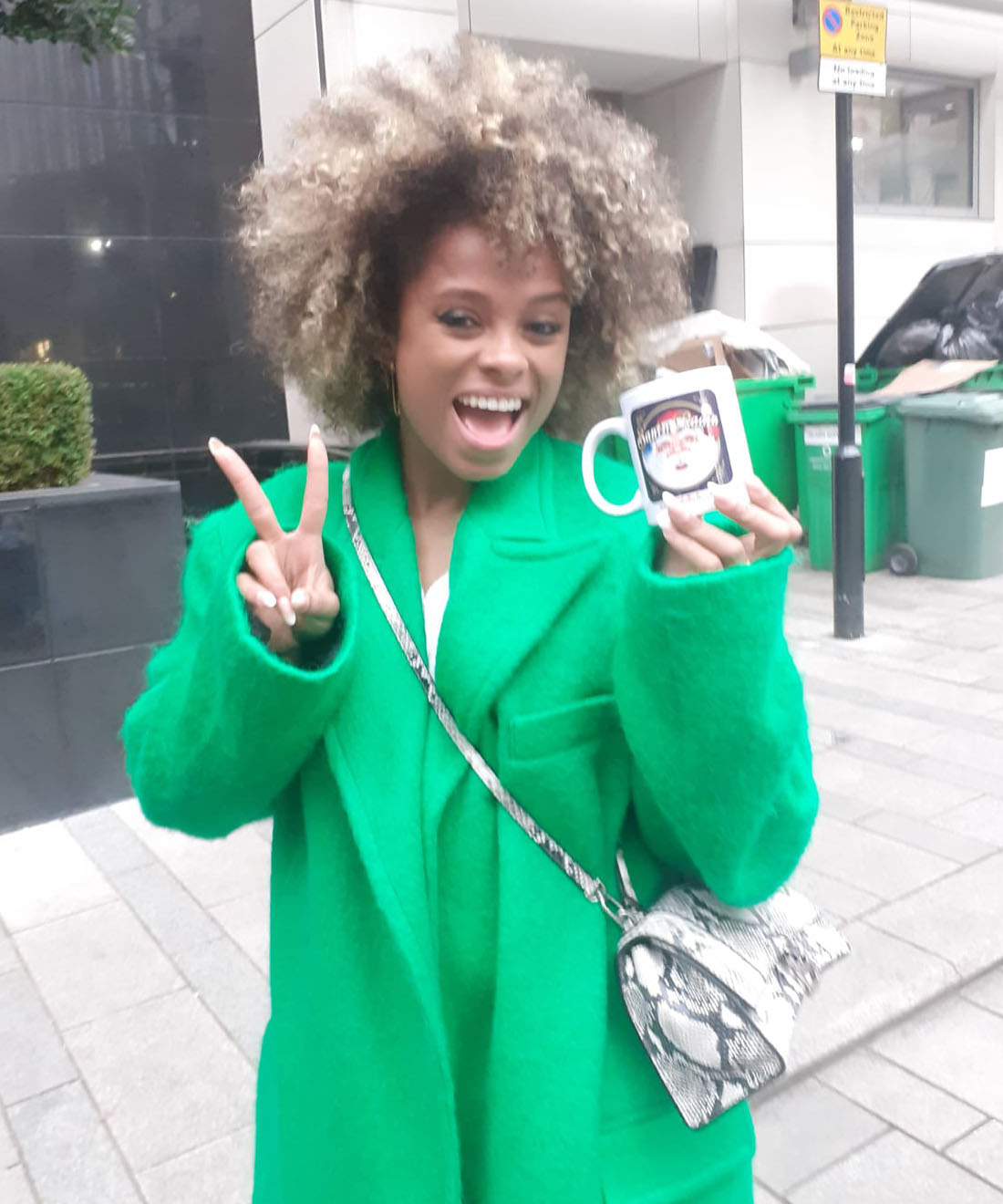 Fleur East Radio Presenter - Santa Radio Celebrity Mugshots