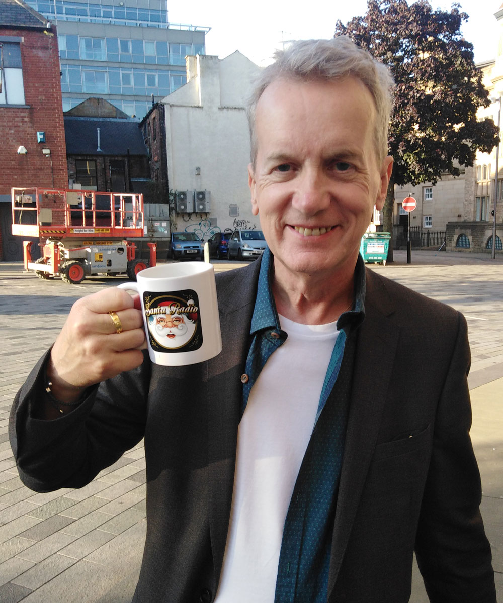 Frank Skinner Comedian & Writer - Santa Radio Celebrity Mugshots