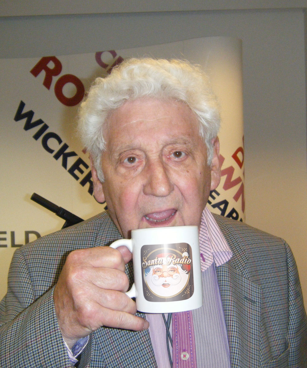 Freddie 'Parrot Face' Davies Comedian - Santa Radio Celebrity Mugshots