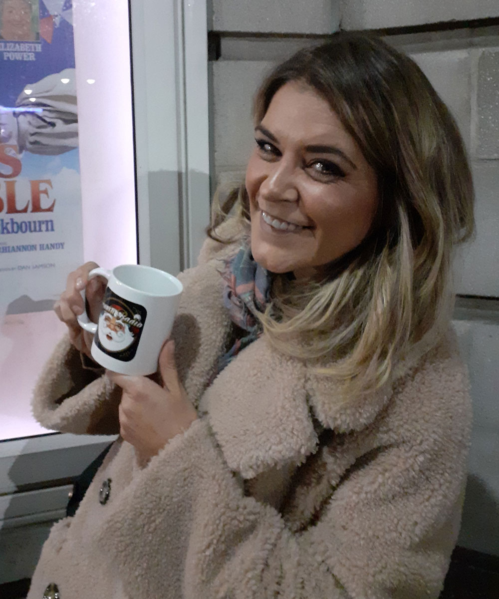 Gemma Oaten - Actress - Santa Radio Mugshot