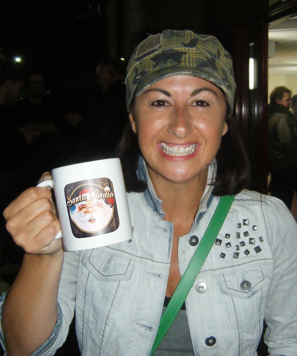 Hayley Tamaddon Actress - Santa Radio Celebrity Mugshots