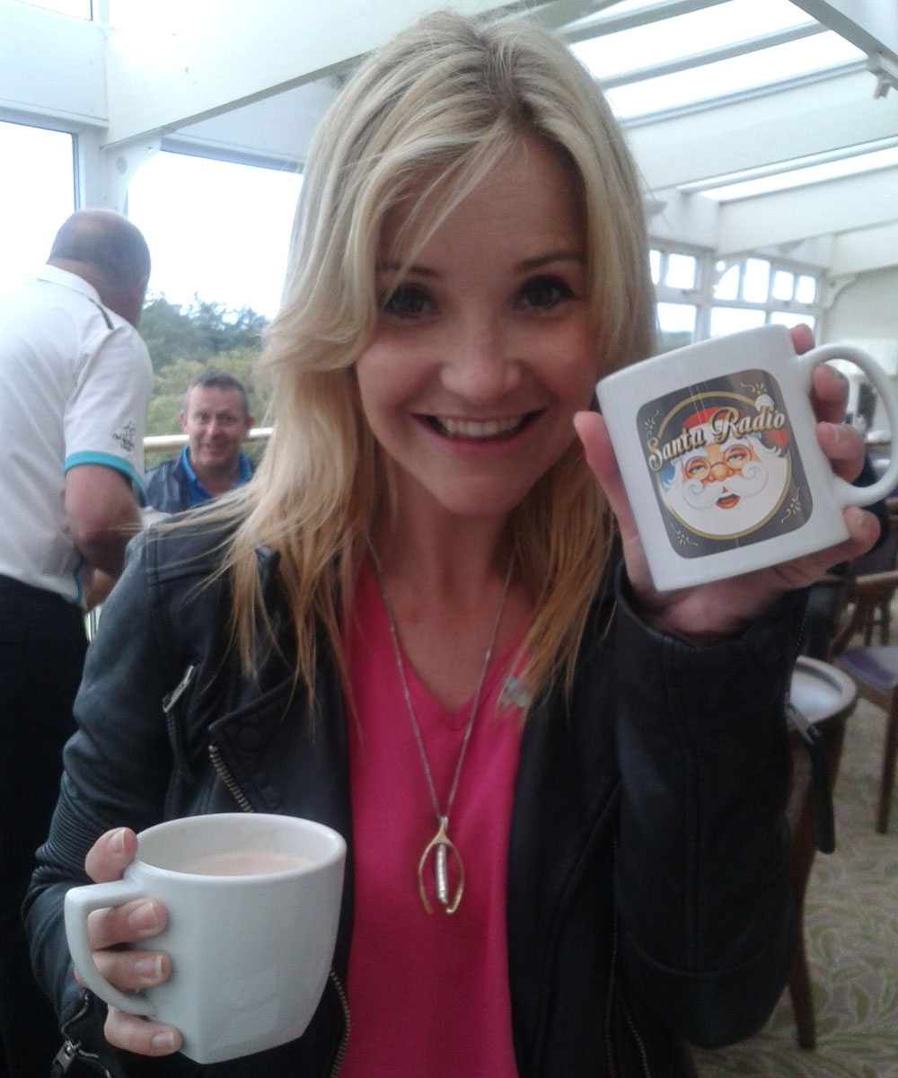 Helen Skelton - Television presenter - Santa Radio Mugshot