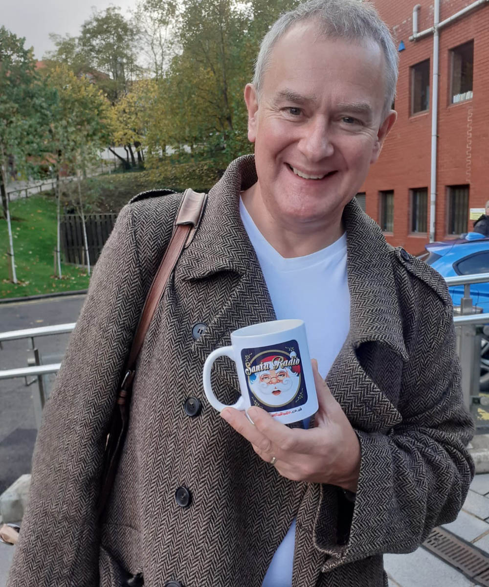 Hugh Bonneville Actor - Santa Radio Celebrity Mugshots