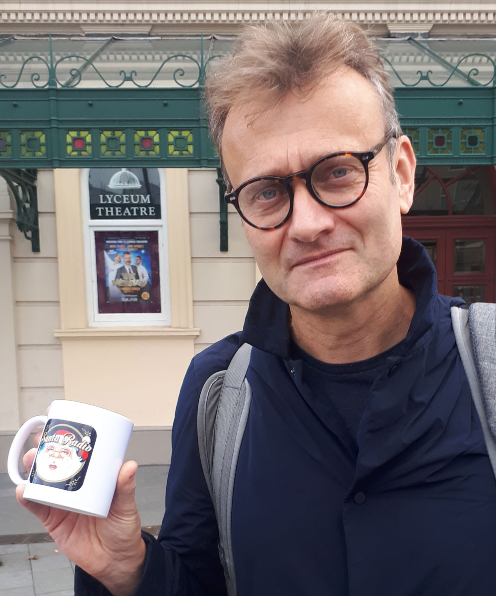 Hugh Dennis - Actor & Comedian - Santa Radio Mugshot