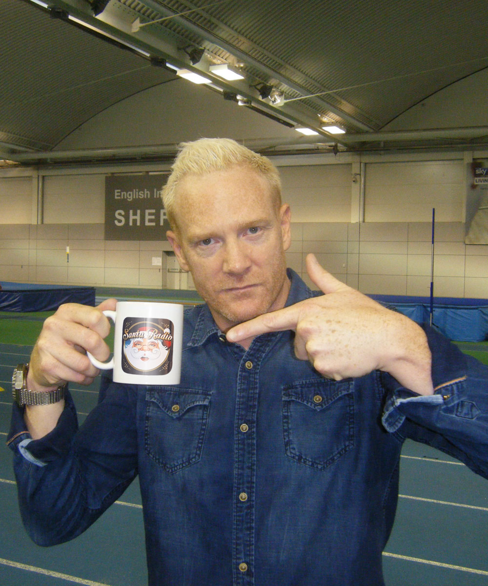 Ivan Thomas Cricketer - Santa Radio Celebrity Mugshots