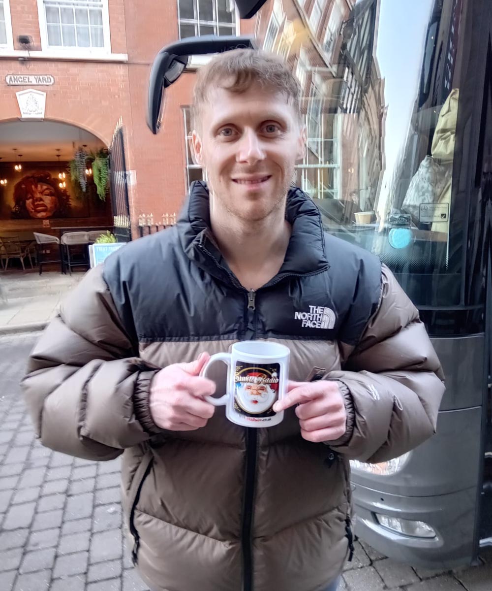 Jamie Borthwick - Actor - Santa Radio Mugshot