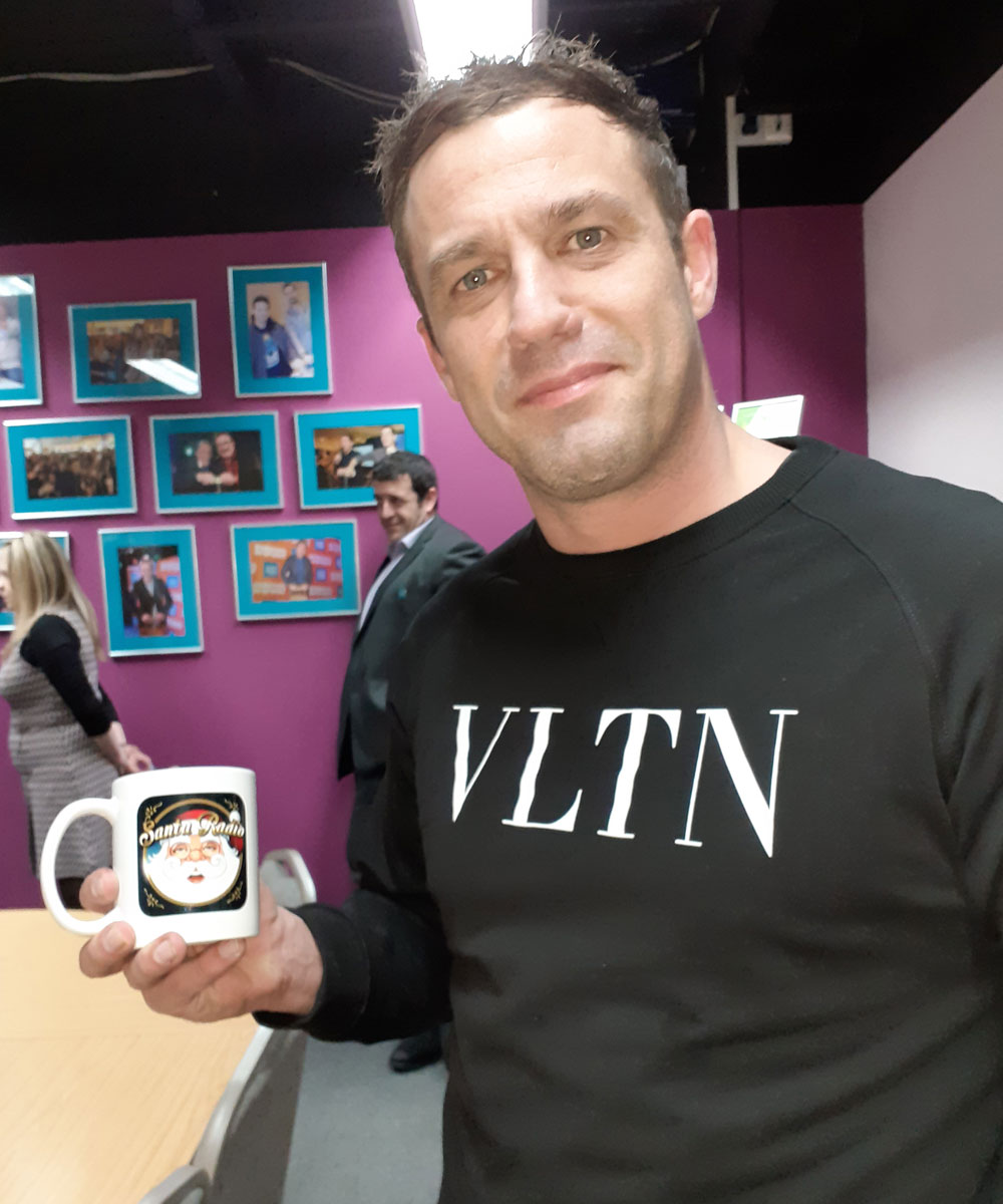 Jamie Lomas Actor - Santa Radio Celebrity Mugshots